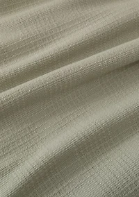 Woven Striped Cotton Blanket Coverlet