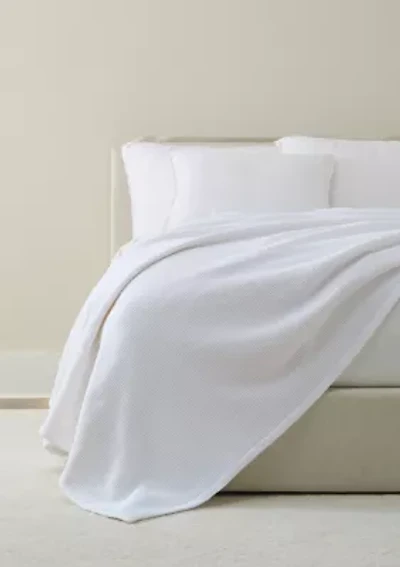 Hotel Collection Luxury Waffle Cotton Blanket