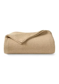 Hotel Collection Luxury Waffle Cotton Blanket