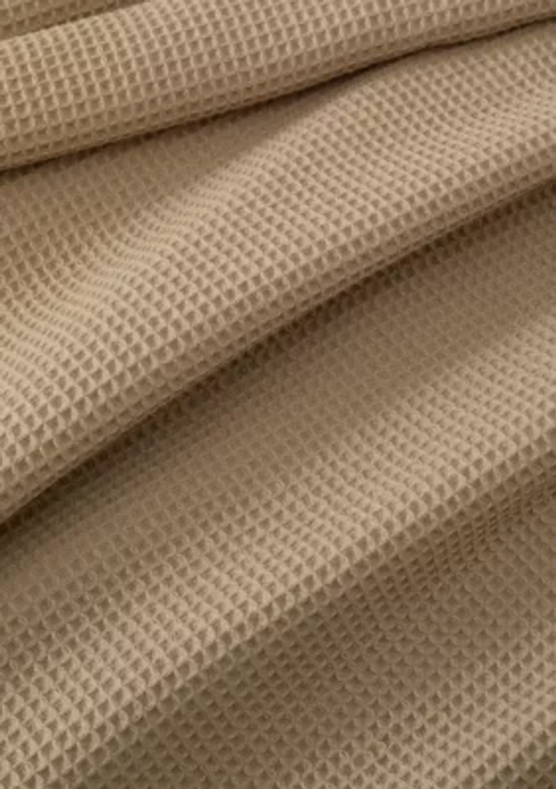 Hotel Collection Luxury Waffle Cotton Blanket