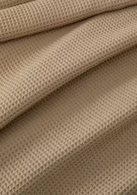 Hotel Collection Luxury Waffle Cotton Blanket