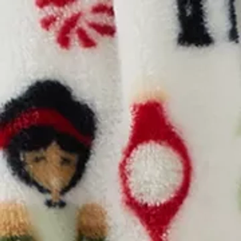 Nutcracker Plush Throw Blanket