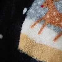 Snowglobe Plush Throw Blanket