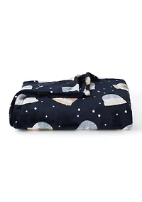 Snowglobe Plush Throw Blanket