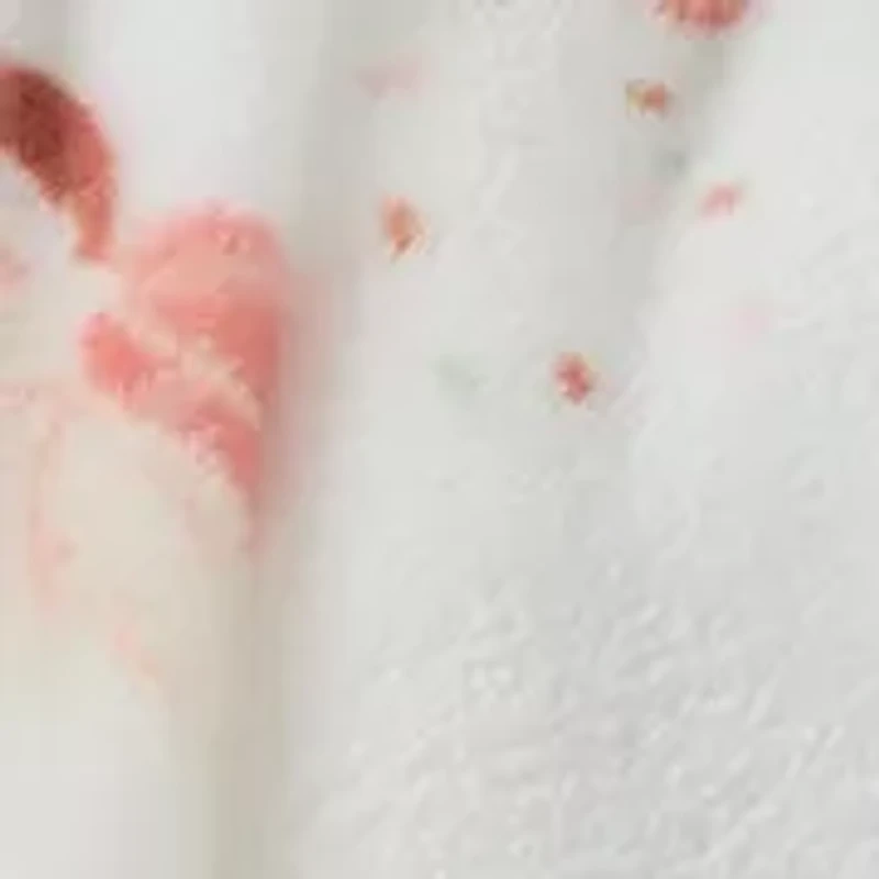 Coastal Sea Creature Plush Throw Blanket