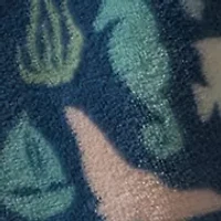 Coastal Trees Plush Throw Blanket