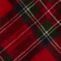 Red Tartan Plaid Plush Blanket
