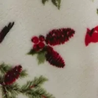 Winter Cardinal Plush Blanket