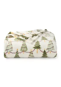 Christmas Tree Plush Blanket