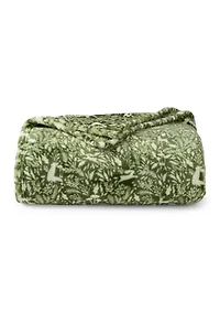 Winter Whimsy Printed Plush Blanket