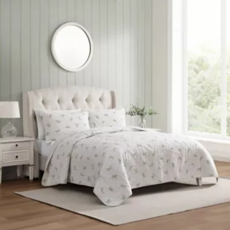 Bouncy Bows Cotton Quilt Set