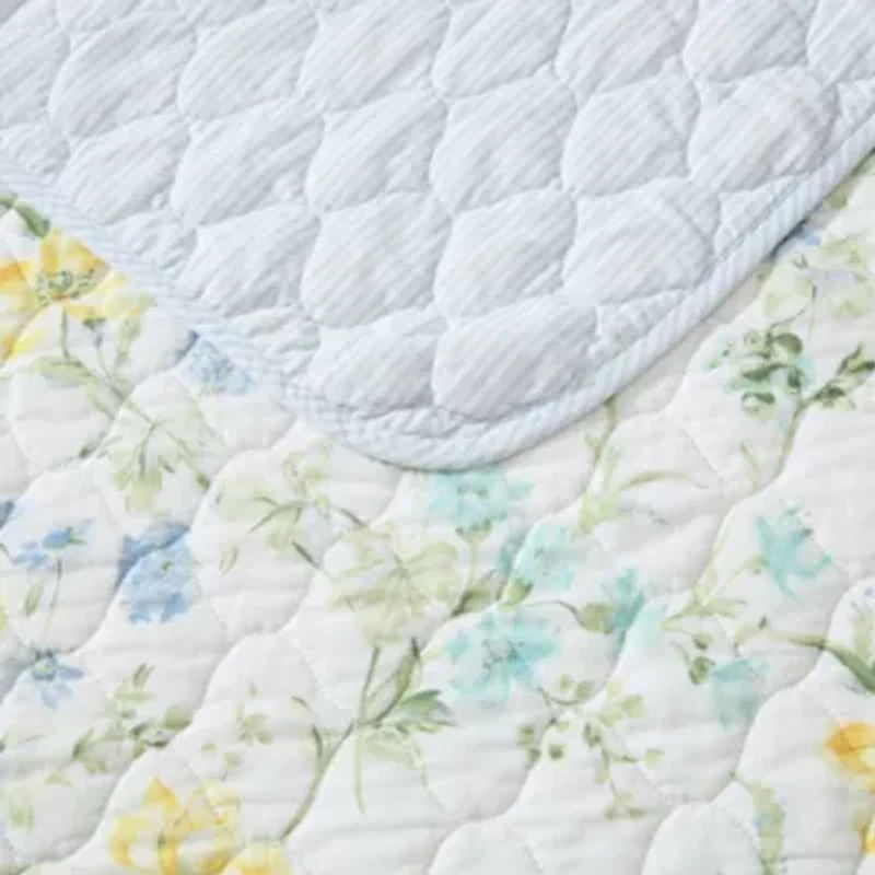 Poppy Meadow Cotton Quilt Set