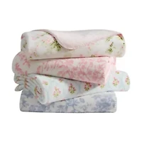 Bedford Stripe Microfiber Throw