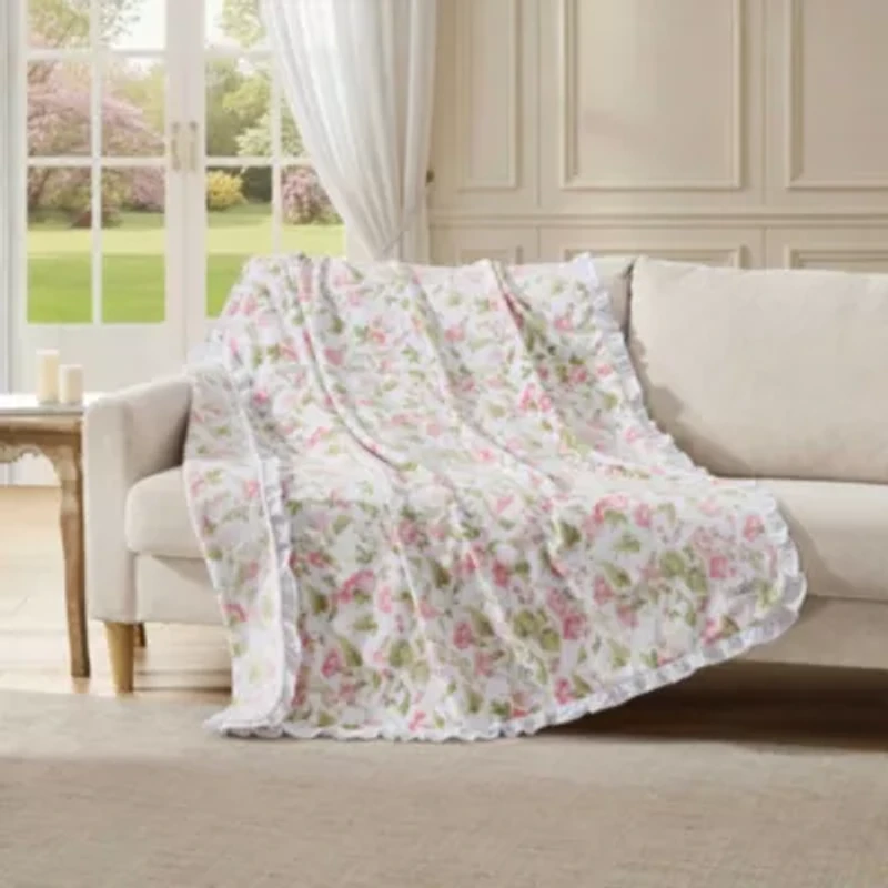 Morning Gloria Microfiber Throw