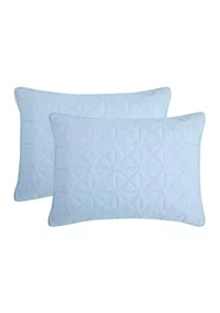 Kayne Blue 5pc Quilt Set