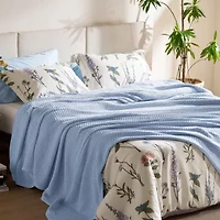 Cotton Waffle Weave Blanket