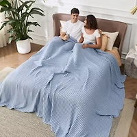 Cooling  Bamboo Waffle Blanket