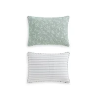 French Bird Floral Cotton Quilt Set