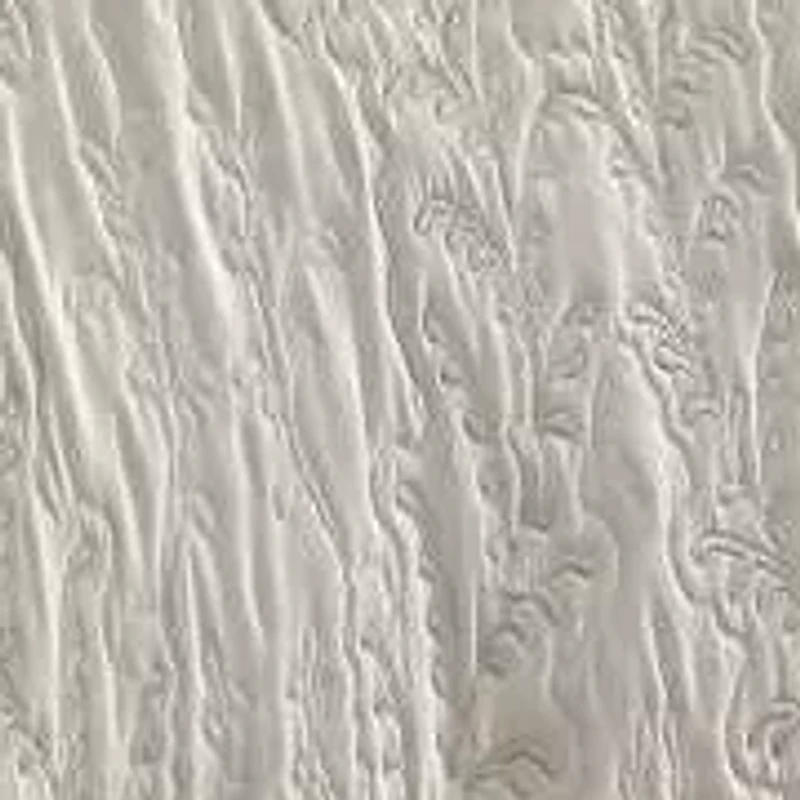 Fern Embroidery Microfiber Quilt Set