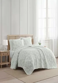Murray Leaves Cotton Quilt Set