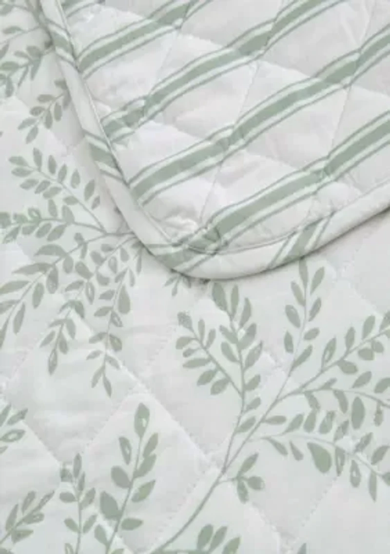 Murray Leaves Cotton Quilt Set