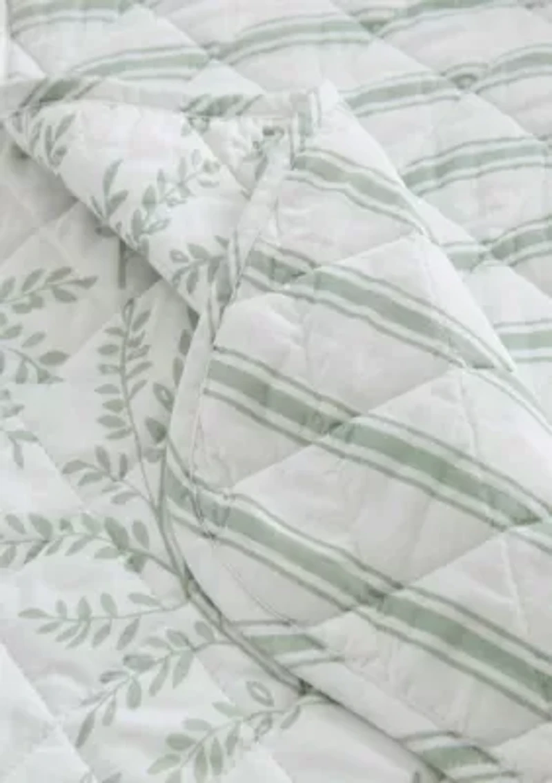 Murray Leaves Cotton Quilt Set