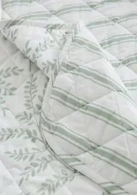 Murray Leaves Cotton Quilt Set