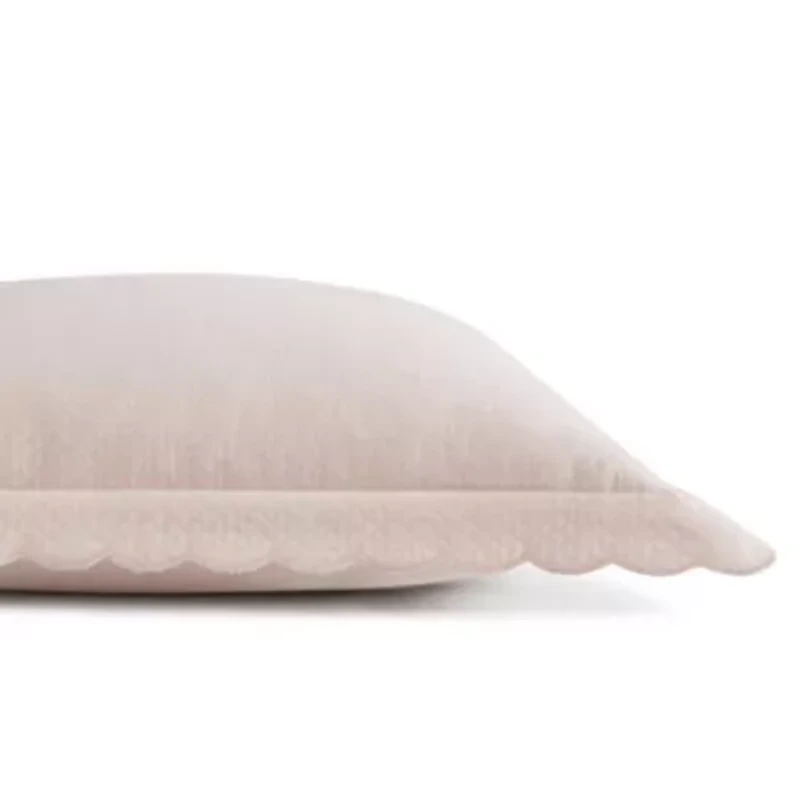 Signature Scallop Cotton Blend Sham Set