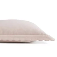 Signature Scallop Cotton Blend Sham Set