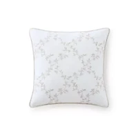 Blooming Trellis Cotton Decorative Pillow