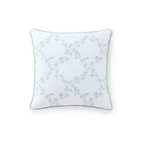 Blooming Trellis Cotton Decorative Pillow