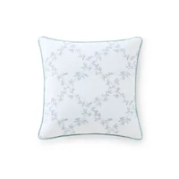 Blooming Trellis Cotton Decorative Pillow