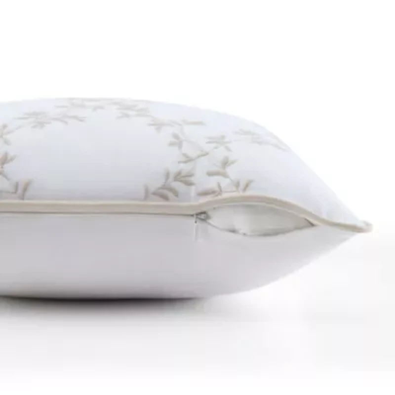 Blooming Trellis Cotton Decorative Pillow