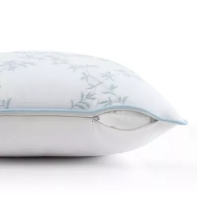 Blooming Trellis Cotton Decorative Pillow