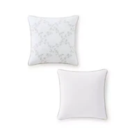 Blooming Trellis Cotton Decorative Pillow