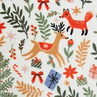 Holiday Woodland Microfiber Throw