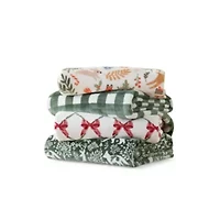 Nordic Forest Microfiber Throw