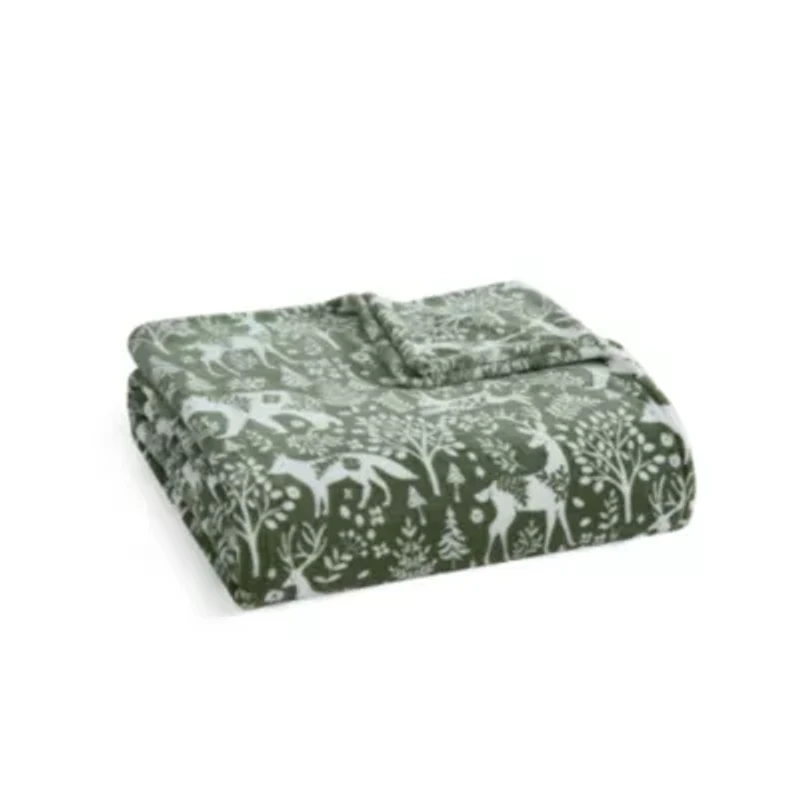 Nordic Forest Microfiber Throw