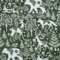 Nordic Forest Microfiber Throw