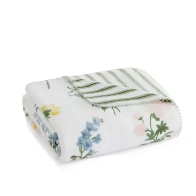 Josephine Floral Microfiber Throw