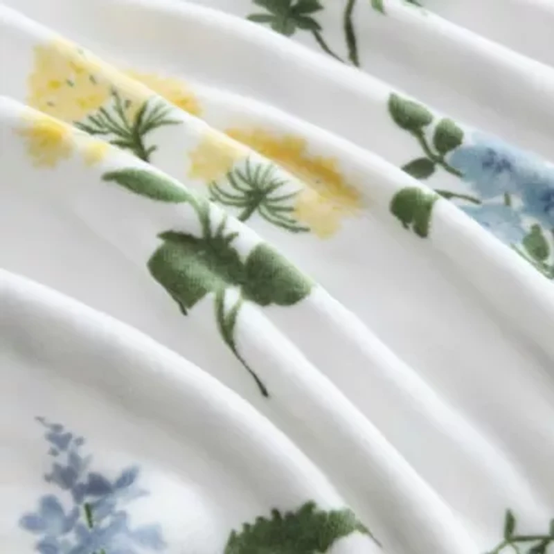 Josephine Floral Microfiber Throw