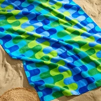 Bargello Puzzle Beach Towel - 35x70