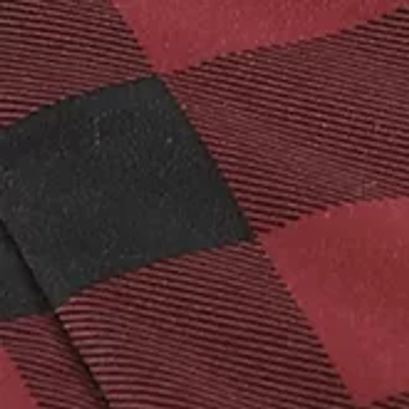 Mountain Plaid Plush Fleece Blanket