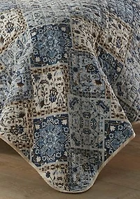 Arell 3-Piece Floral Cotton Quilt Set