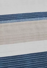 Ridgeport 100% Cotton- 3 Piece- Reversible Quilt Set