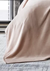 Reaction Solid Ultra Soft Plush 1-Piece King Blanket