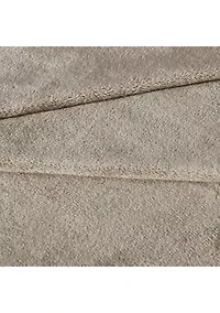 Reaction Solid Ultra Soft Plush 1-Piece Full/Queen Blanket