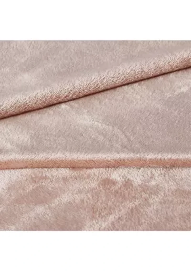 Reaction Solid Ultra Soft Plush 1-Piece King Blanket