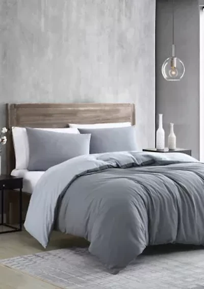 Miro Solid Duvet Cover Set