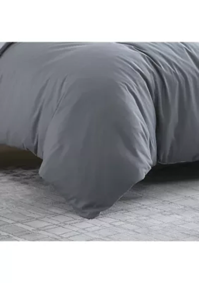 Miro Solid Duvet Cover Set